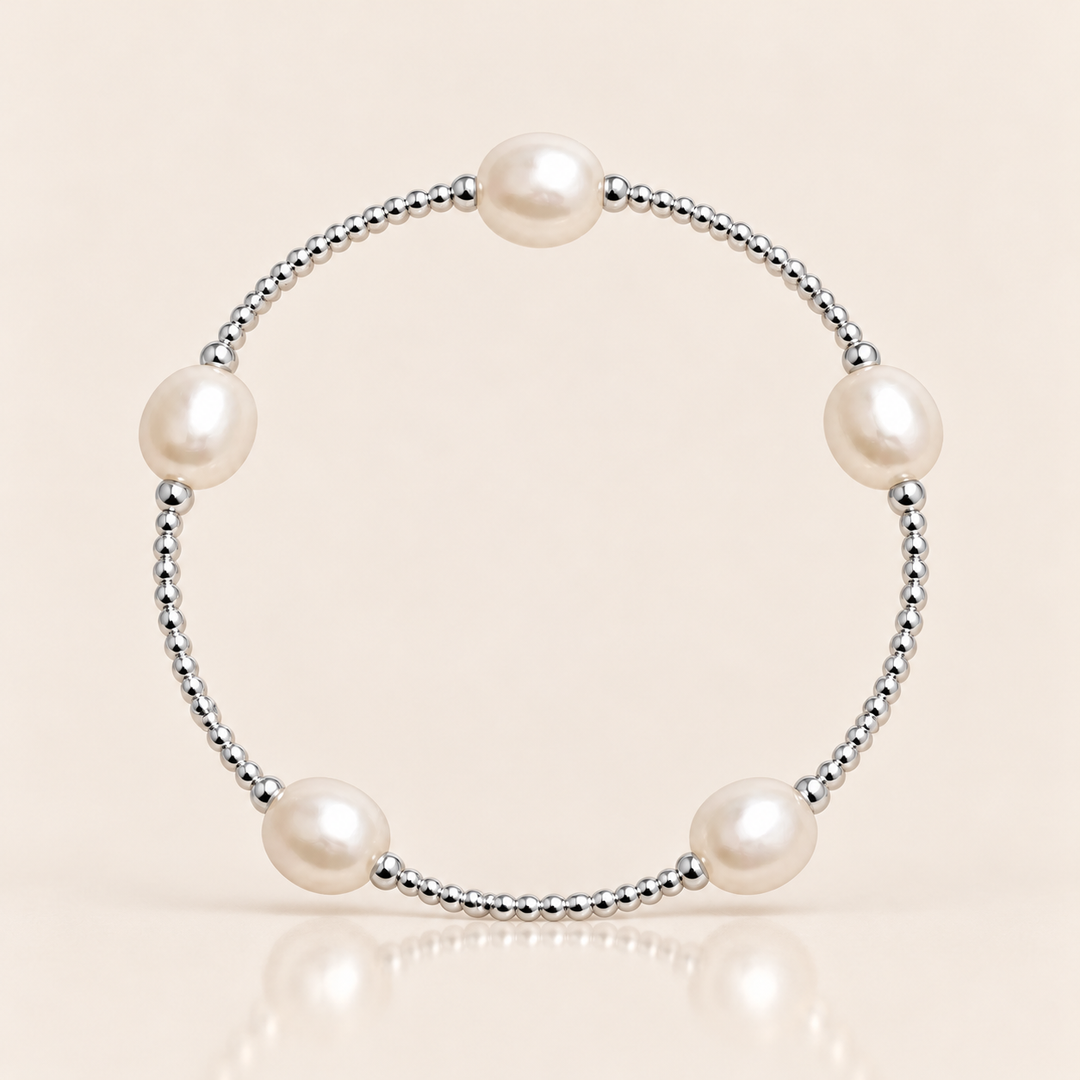 SILVER ORBIT BRACELET – produktová fotografie