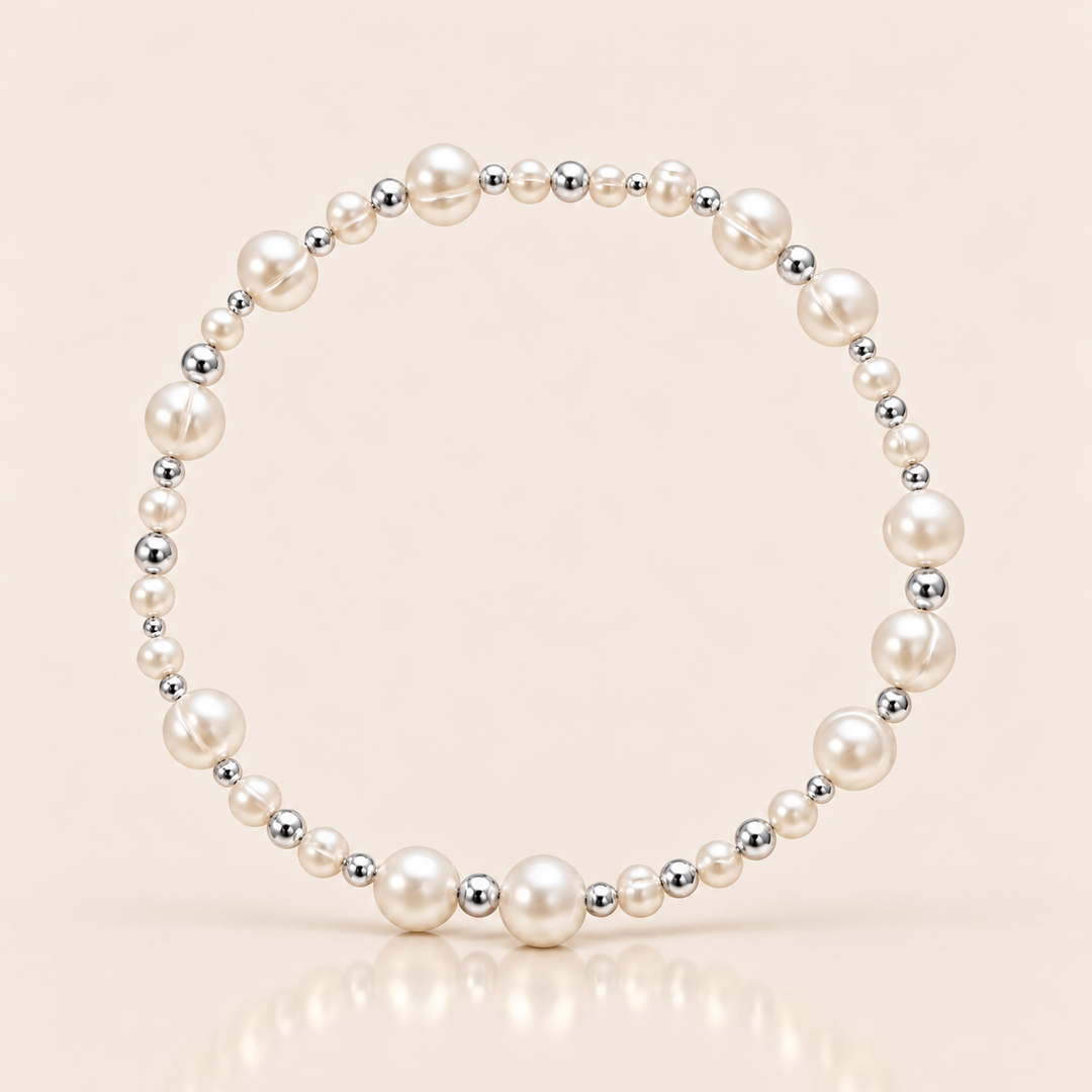 SILVER PEARL MUSE BRACELET – produktová fotografie