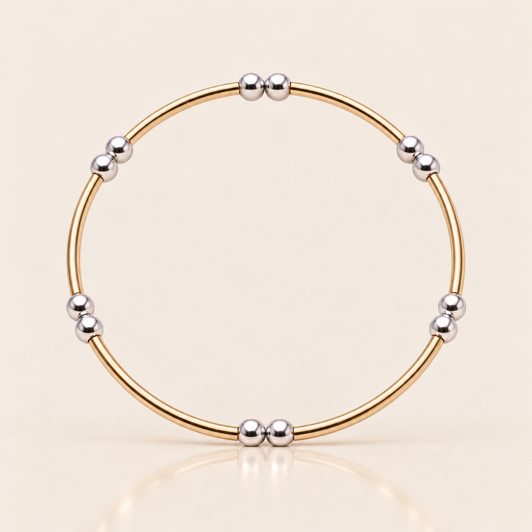 TWO TONE BALANCE BRACELET – produktová fotografie