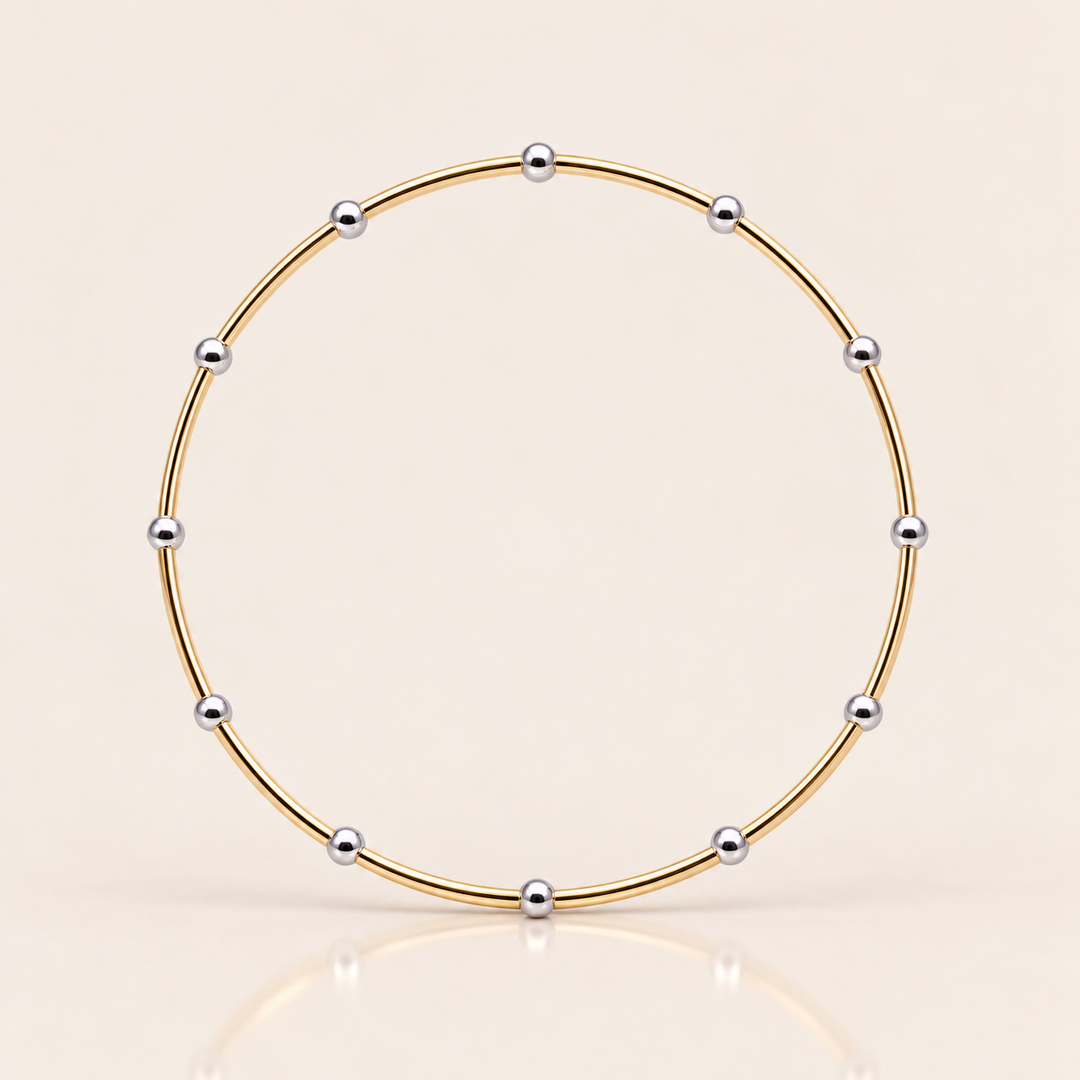 TWO TONE FINE BRACELET – produktová fotografie