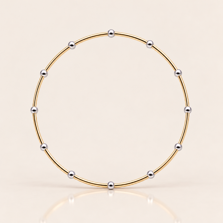 TWO TONE FINE BRACELET – produktová fotografie