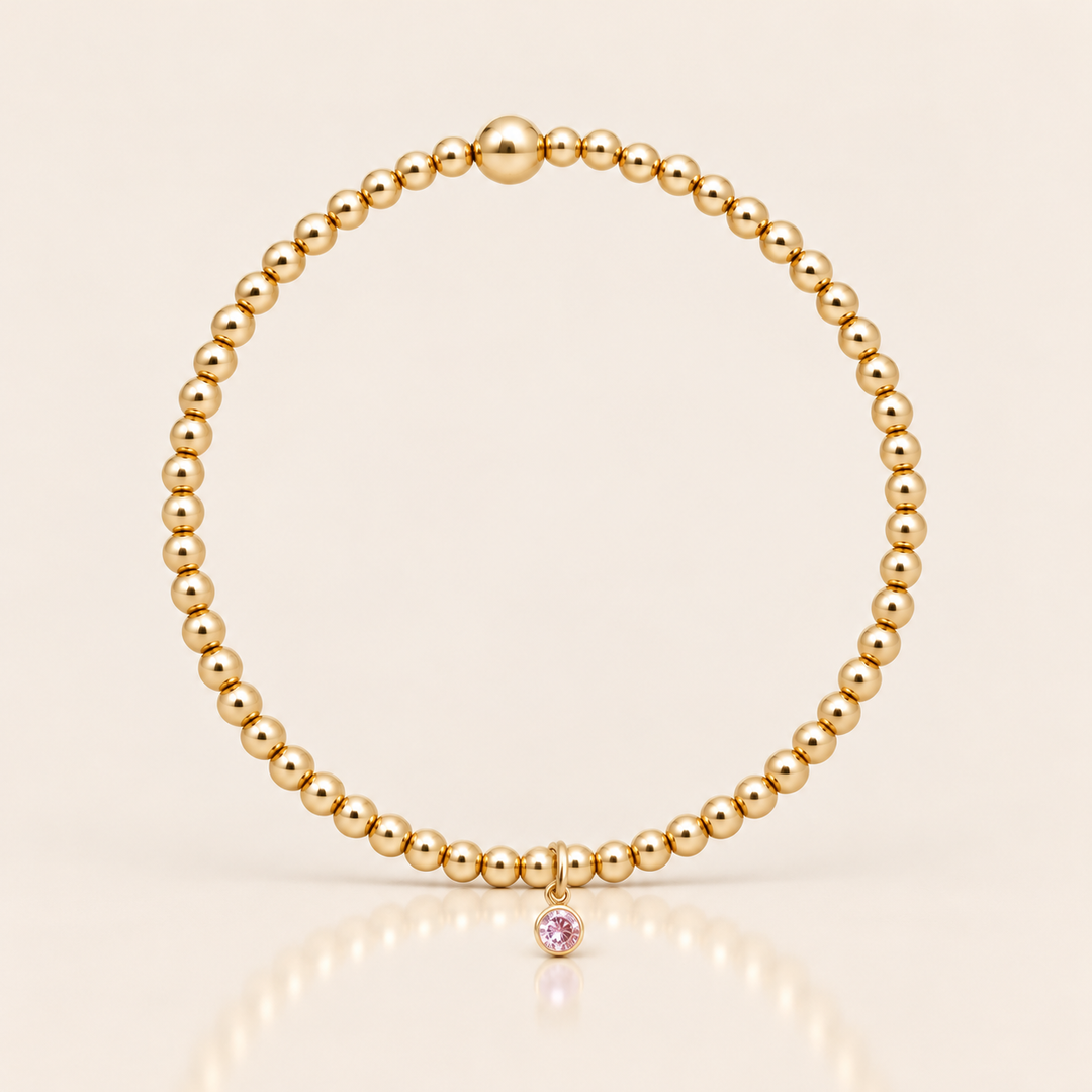BIRTHSTONE BRACELET – 15 cm / Říjen