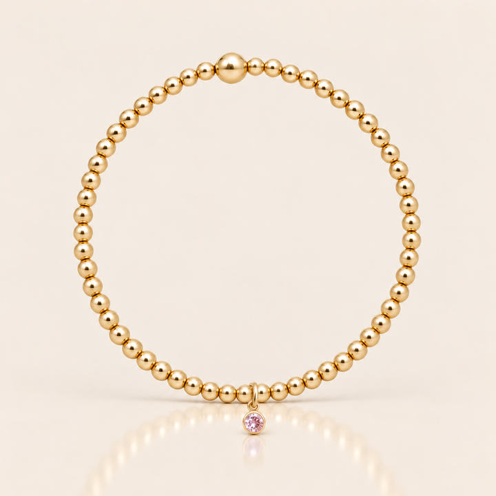 BIRTHSTONE BRACELET – 15 cm / Říjen