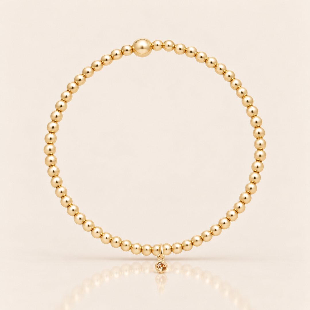 BIRTHSTONE BRACELET – 15 cm / Listopad