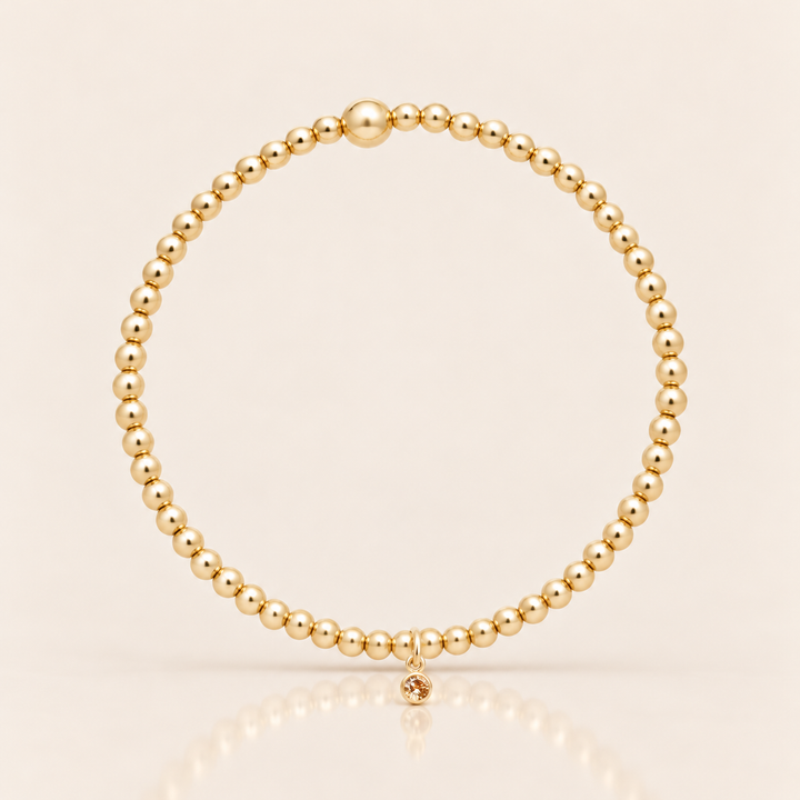 BIRTHSTONE BRACELET – 15 cm / Listopad