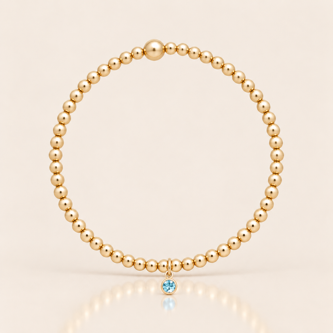 BIRTHSTONE BRACELET – 15 cm / Prosinec