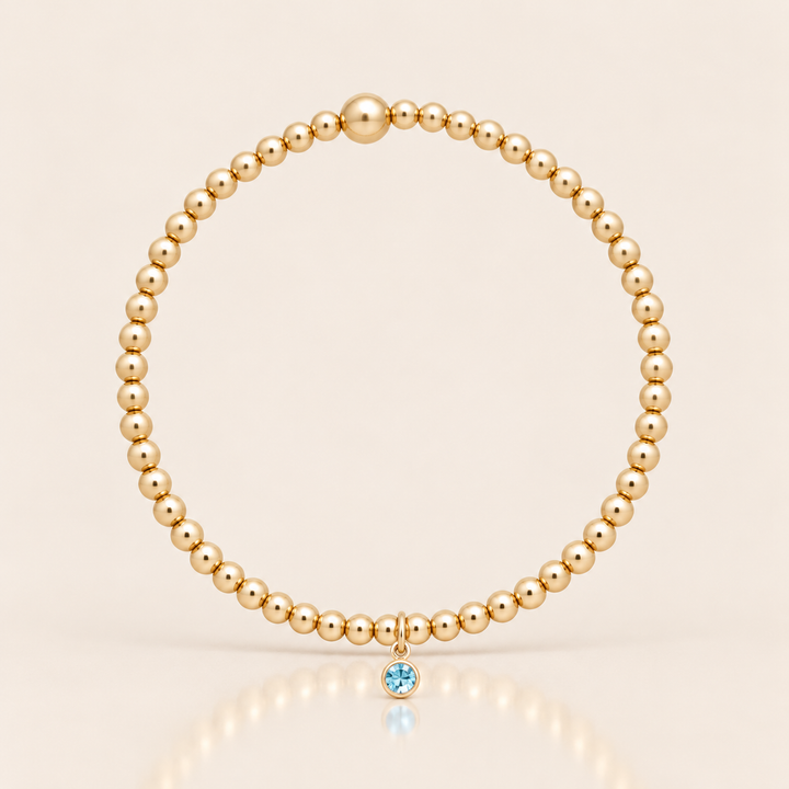 BIRTHSTONE BRACELET – 15 cm / Prosinec