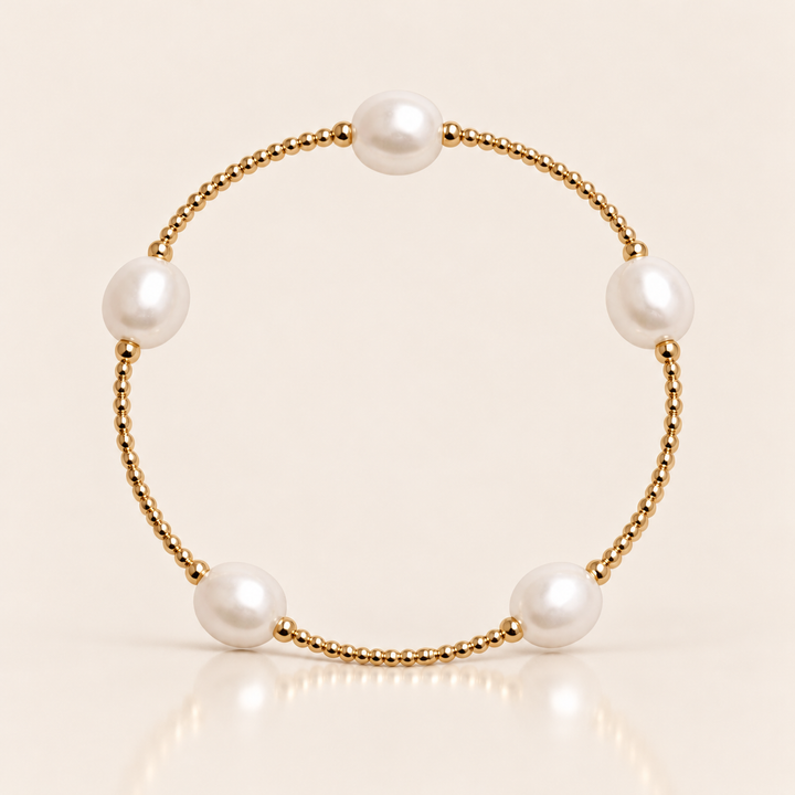 ORBIT BRACELET – 15 cm / Pearl