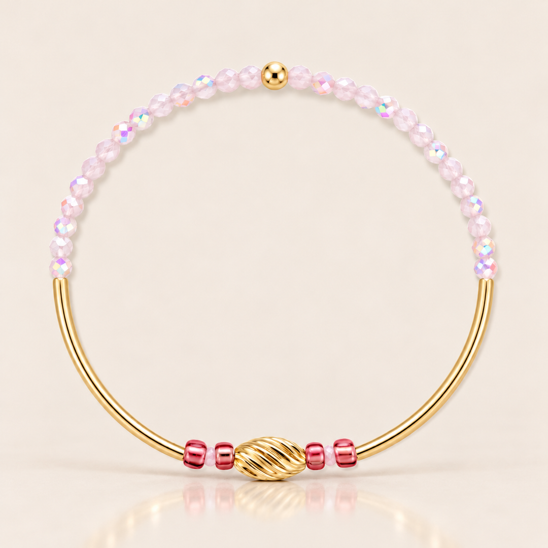 DAY DREAM BRACELET – Růžová / 15 cm