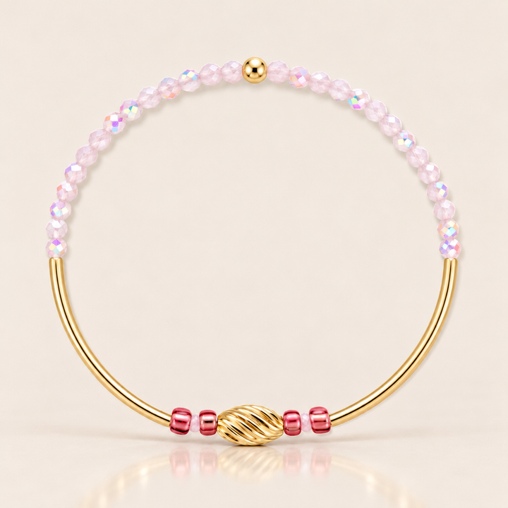 DAY DREAM BRACELET – Růžová / 15 cm