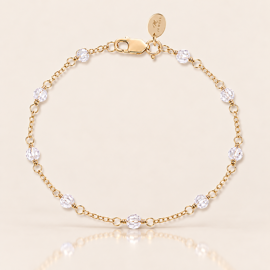 ROSALIE BRACELET – Crystal / 15 cm