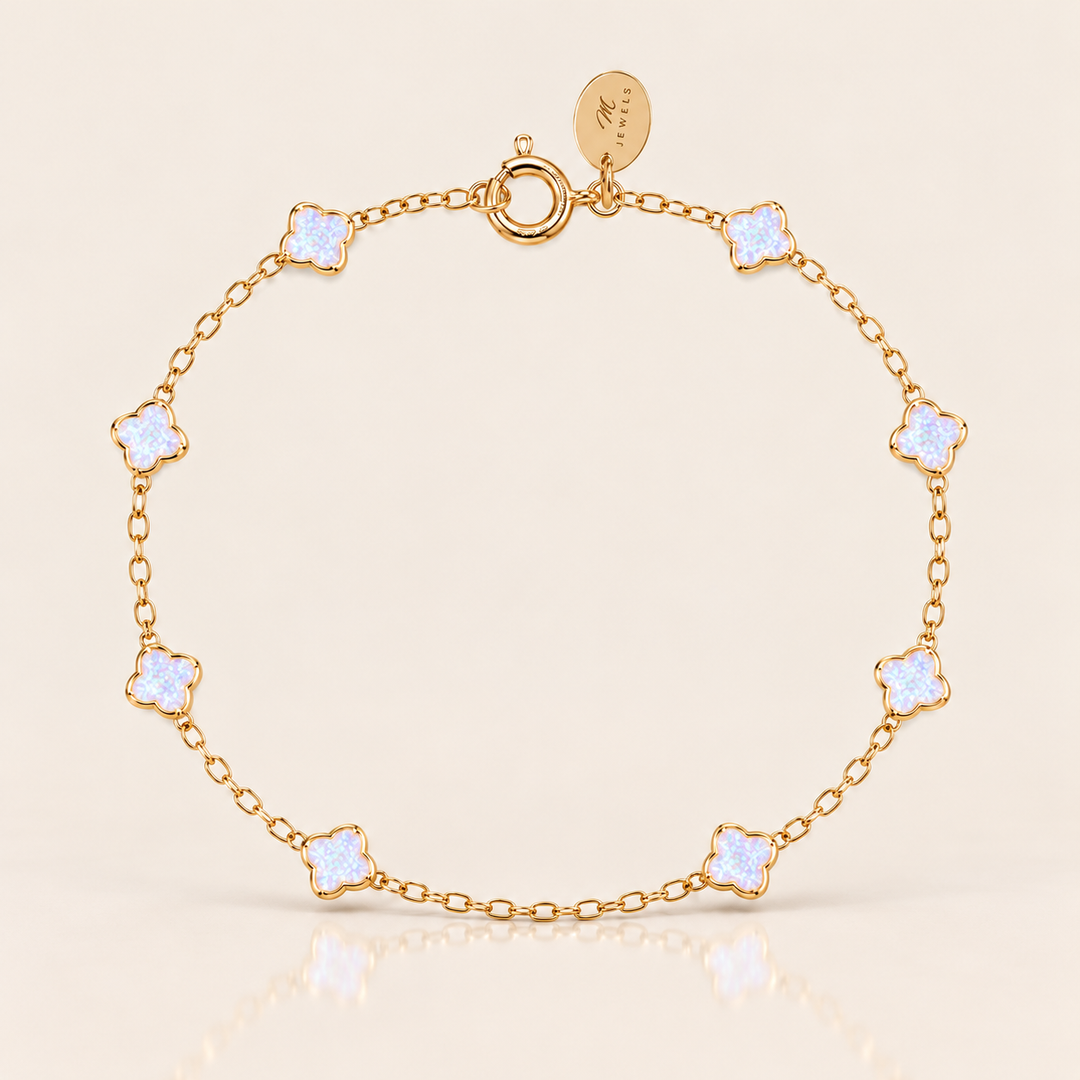 SWEET CLOVER BRACELET – Angel / 15 cm
