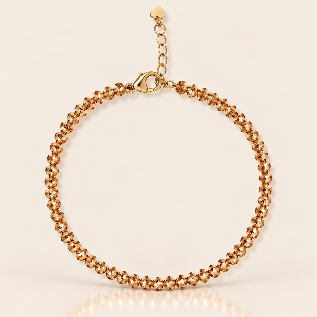 TENNIS GLOW BRACELET – XS-S / Champagne