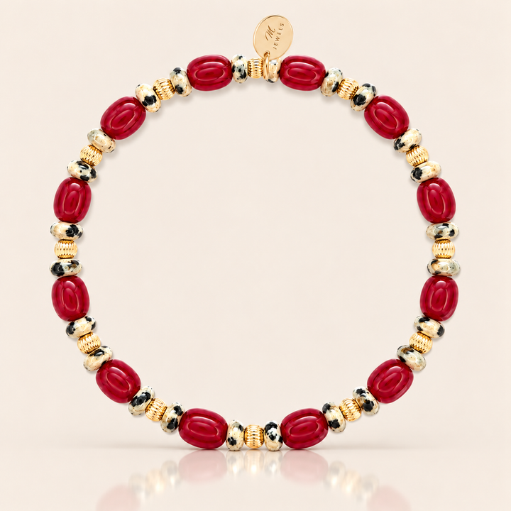 Vintage Cherry Bracelet – původní velikost, produktová fotografie MJewels